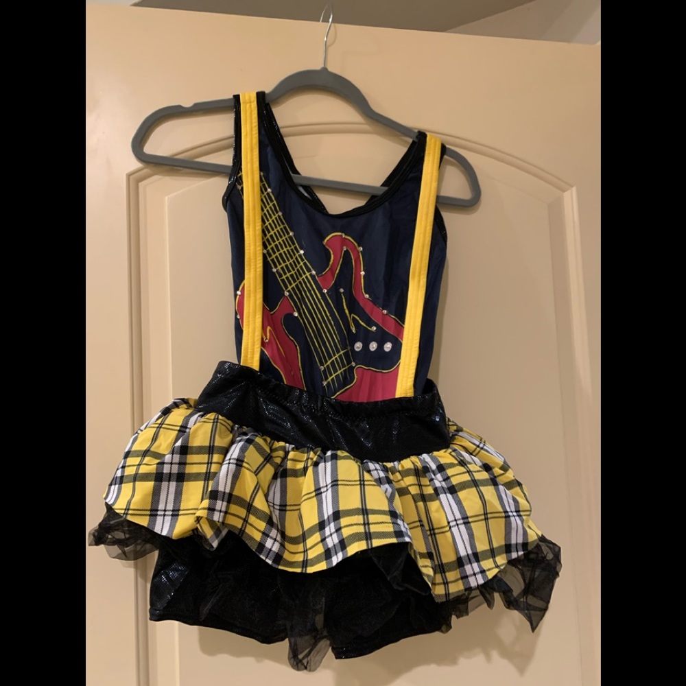 Girls dance costume
